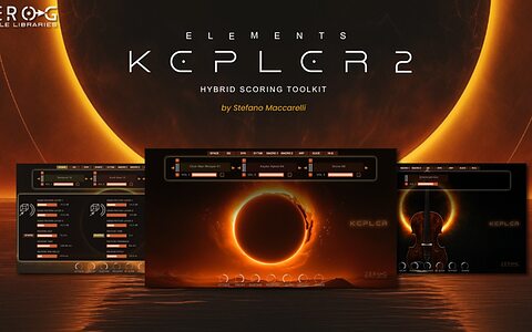 Zero G Elements Kepler 2 hybrid scoring virtual instrument